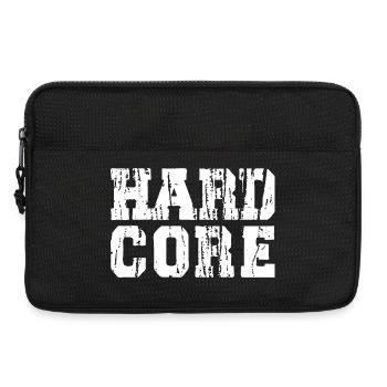 Bold Distressed HardCore music - Laptop bag 13" - black - Front