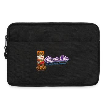 Atlantic City Casino Retro Vintage Design - Sacoche pour ordinateur portable 13 pouces - noir - Devant