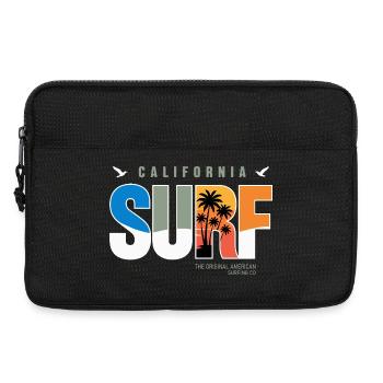 Surf Californie Palm Sunset - Sacoche pour ordinateur portable 13 pouces - noir - Devant