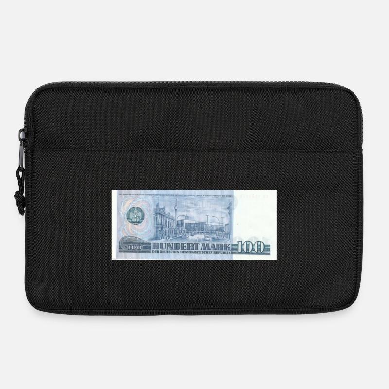 100 Mark der DDR - Laptoptasche 13" - Schwarz