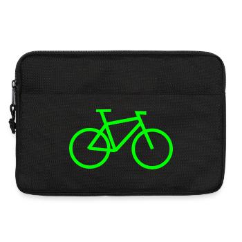 Lush Lime Ride - Laptoptasche 13" - Schwarz - Vorne
