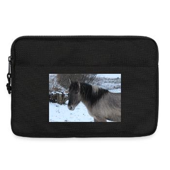 Affiche Cheval Cheval - Sacoche pour ordinateur portable 13 pouces - noir - Devant