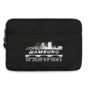 Hamburg - Laptoptasche 13" - Schwarz - Vorne