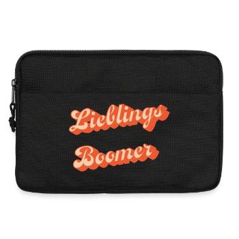 Lieblings Boomer Retro - Laptoptasche 13" - Schwarz - Vorne
