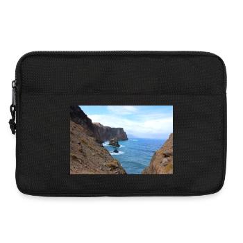 Madeira Portugal Poster - Laptoptasche 13" - Schwarz - Vorne