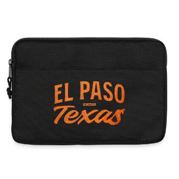 El Paso Texas Script Logo - Laptoptasche 13" - Schwarz - Vorne