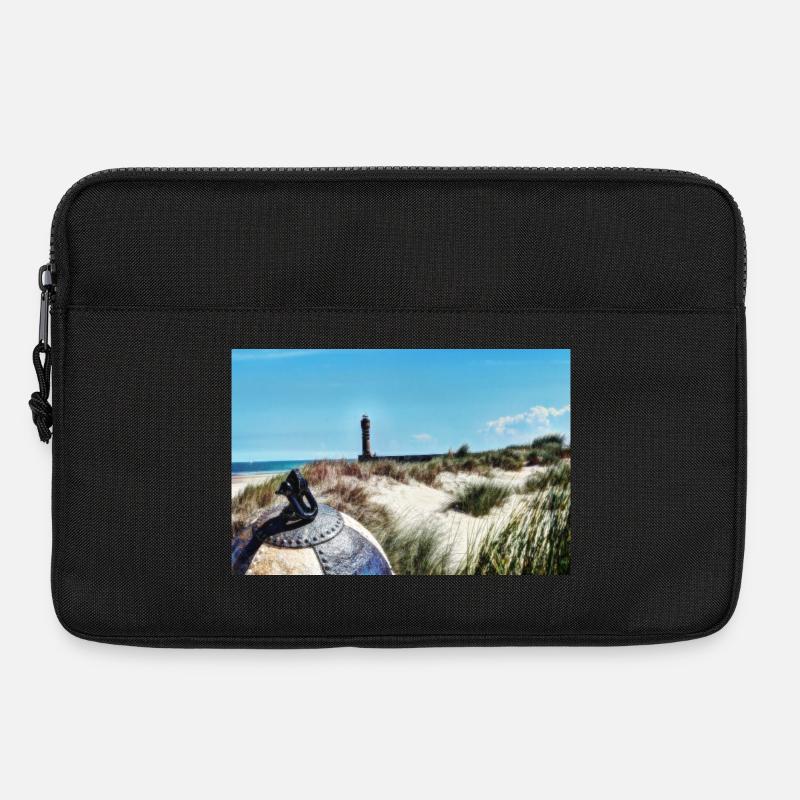 Phare de Beach Buoy - Sacoche pour ordinateur portable 13 pouces - noir