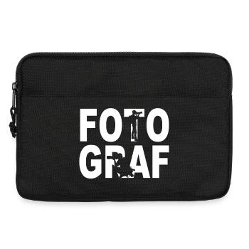 Fotograf - Laptoptasche 13" - Schwarz - Vorne