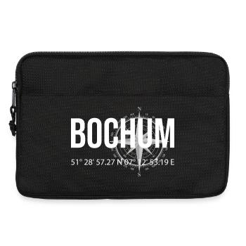 Koordinaten Bochum - Laptoptasche 13" - Schwarz - Vorne