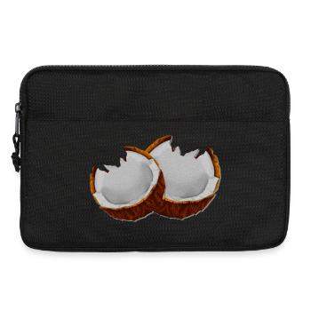 coole geburtstagsgeschenke, exotische nuss - Laptoptasche 13" - Schwarz - Vorne