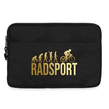 Evolution Radsport - Laptoptasche 13" - Schwarz - Vorne