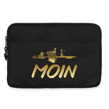 Moin - Laptoptasche 13" - Schwarz - Vorne