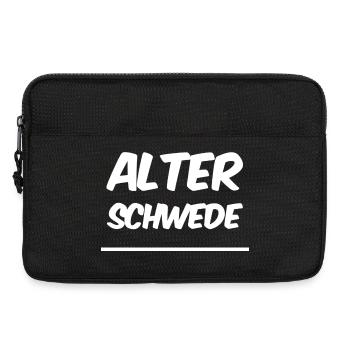 Alter Schwede - Lustiger Spruch - Funny - Laptoptasche 13" - Schwarz - Vorne