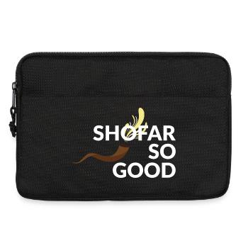 Shofar si bon - Sacoche pour ordinateur portable 13 pouces - noir - Devant
