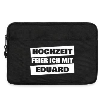 Bachelor Party Eduard - Laptop bag 13" - black - Front