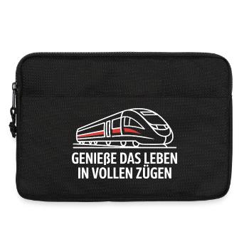 Railway Enjoy life to the fullest Railway - Laptop bag 13" - black - Front