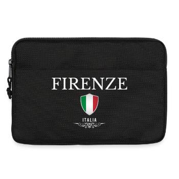Florence Italy, I love Florence - Laptop bag 13" - black - Front