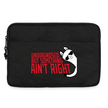 Undiagnosed But Something Ain't Right Lama Glasses - Laptop bag 13" - black - Front