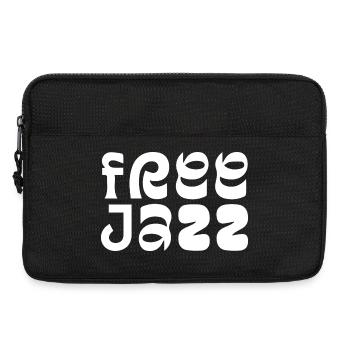Logo-Design für Free-Jazz-Musik - Laptoptasche 13" - Schwarz - Vorne