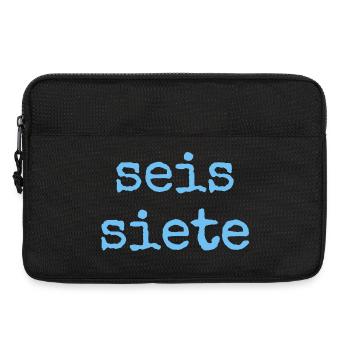 Seis Siete – Spanisch 67 - Laptoptasche 13" - Schwarz - Vorne