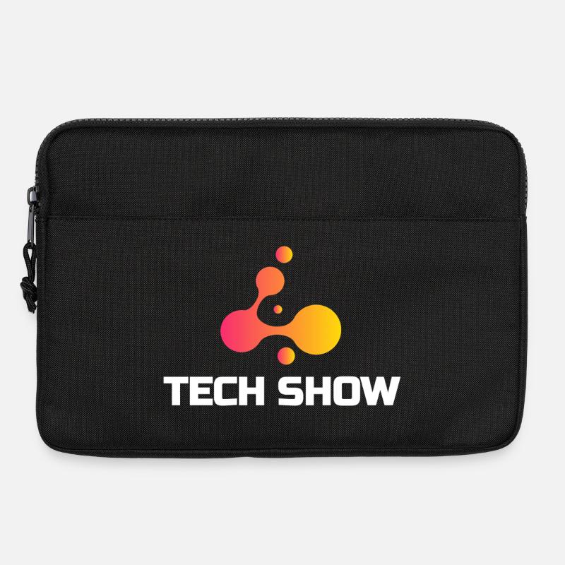 Technikshow Neon Blob Tee - Laptoptasche 13" - Schwarz