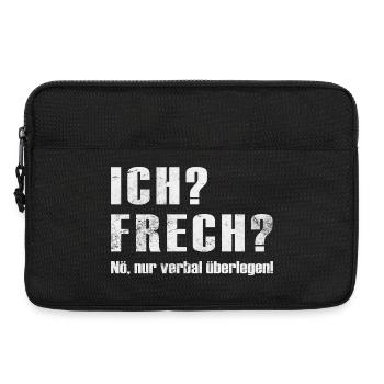 Verbally - Laptop bag 13" - black - Front