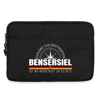Bensersiel - Laptoptasche 13" - Schwarz - Vorne
