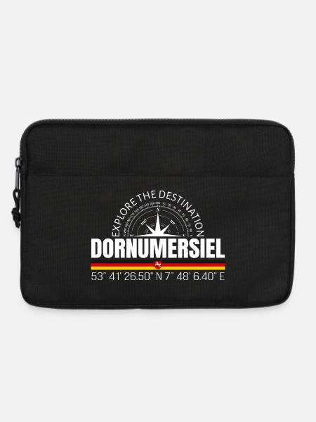 Dornumersiel - Laptoptasche 13" - Schwarz