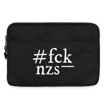FCK NZS! - Laptop bag 13" - black - Front