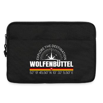 Wolfenbüttel - Laptoptasche 13" - Schwarz - Vorne