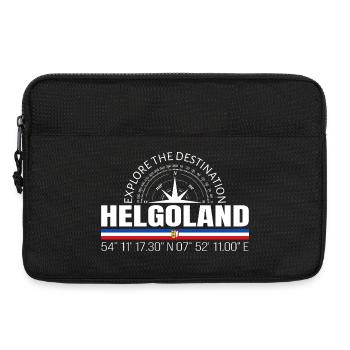 Helgoland - Laptoptasche 13" - Schwarz - Vorne