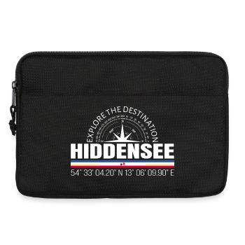 Hiddensee - Laptoptasche 13" - Schwarz - Vorne