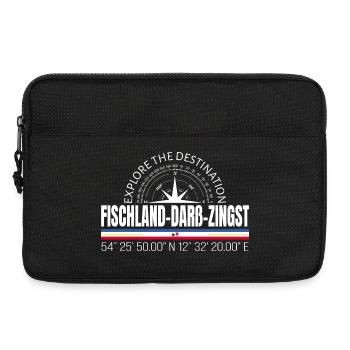 Fischland - Darß - Zingst - Laptoptasche 13" - Schwarz - Vorne
