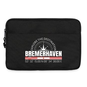 Bremerhaven - Sacoche pour ordinateur portable 13 pouces - noir - Devant
