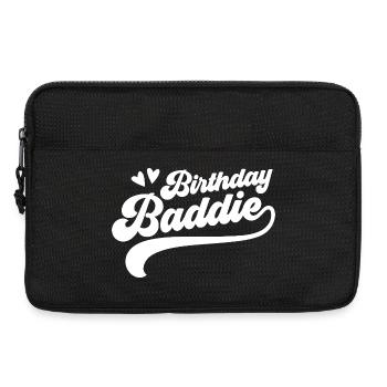 Birthday villain - Laptop bag 13" - black - Front