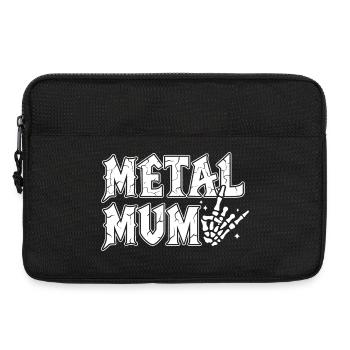 Metal Mom Cadeau Maman Heavy Metal Rock - Sacoche pour ordinateur portable 13 pouces - noir - Devant