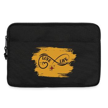 Unendliches Liebesleben - Laptoptasche 13" - Schwarz - Vorne