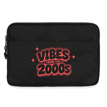 Ambiances des années 2000 - Sacoche pour ordinateur portable 13 pouces - noir - Devant