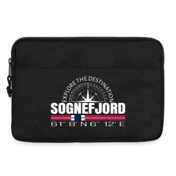 Sognefjord - Laptop bag 13" - black - Front