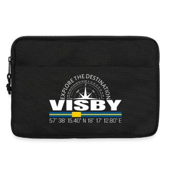 Visby - Sacoche pour ordinateur portable 13 pouces - noir - Devant