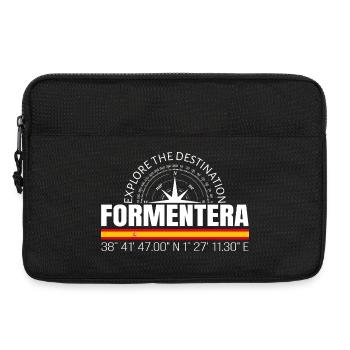 Formentera - Sacoche pour ordinateur portable 13 pouces - noir - Devant