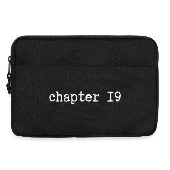 chapter 19 Birthday - Laptop bag 13" - black - Front