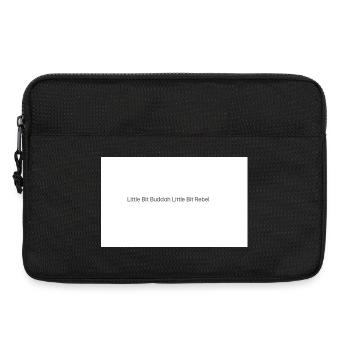 Beide Seiten gewinnen - Laptoptasche 13" - Schwarz - Vorne