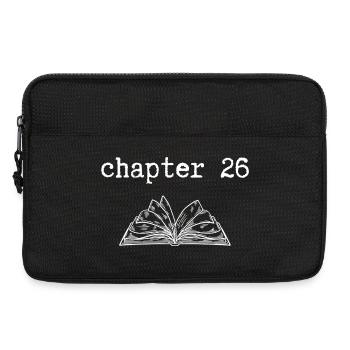 chapter 26 Birthday - Laptop bag 13" - black - Front