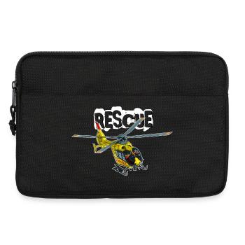 Sauvetage par hélicoptère - Sacoche pour ordinateur portable 13 pouces - noir - Devant