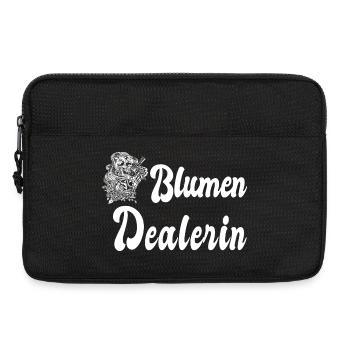 Blumen Dealerin - Laptoptasche 13" - Schwarz - Vorne