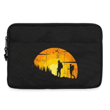 Silhouetten des Sunset Trail - Laptoptasche 13" - Schwarz - Vorne