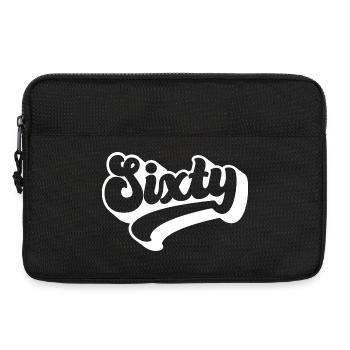 Sixty 60th Birthday Men Women 60 Years Old - Laptop bag 13" - black - Front