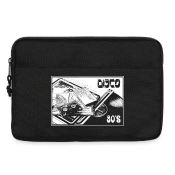 DISKOTHEK - Laptoptasche 13" - Schwarz - Vorne