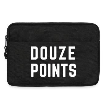 DOUZE POINTS Eurovision Song Festival Malmö 2024 - Laptoptasche 13" - Schwarz - Vorne